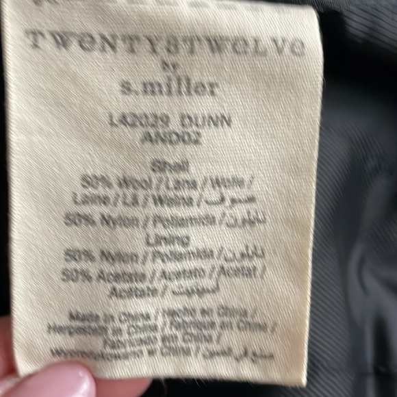 Pepe Jeans TwentyTwelve Asymmetric Wool Coat - Picture 6 of 7